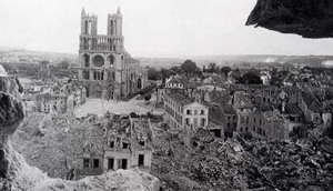 la ville de Nuremberg ravage en janvier 1941